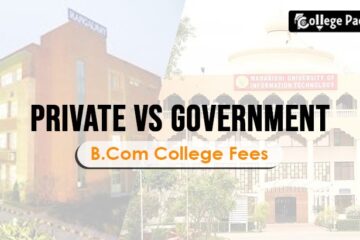 check out private vs government fees for the bcom
